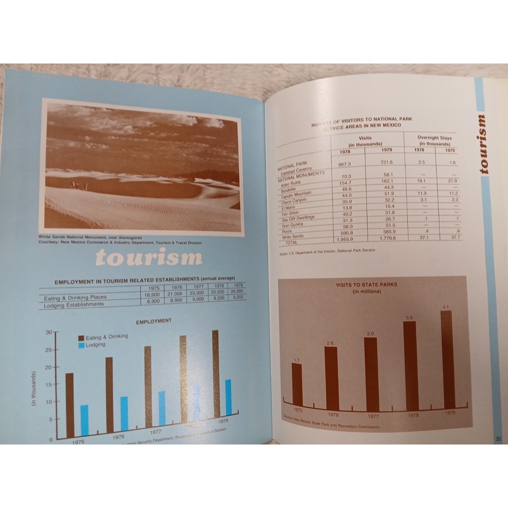 Vintage 1979 New‎ Mexico Progress Economic Report Volume 47 - Picture 7 of 7
